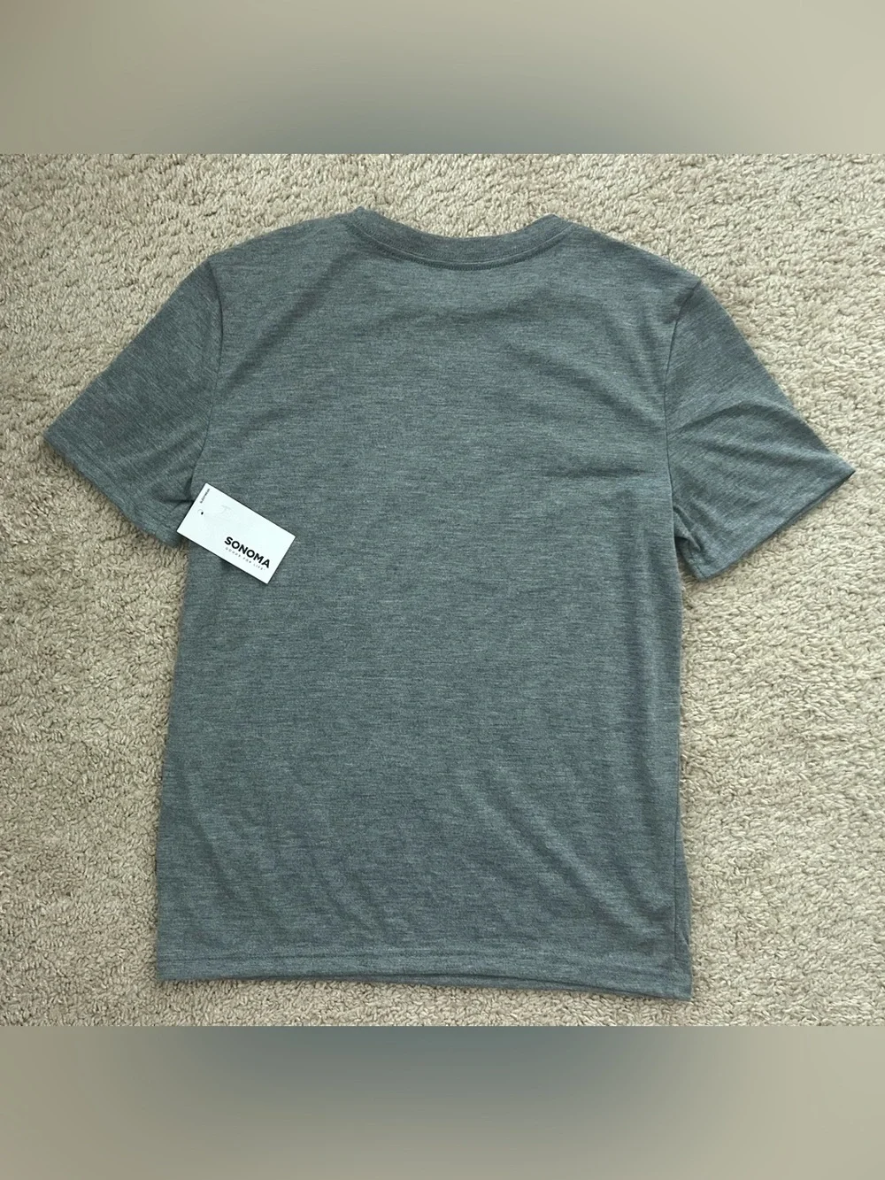SONOMA Boys Gray Short Sleeve Tee Size Large (10/12) NWT